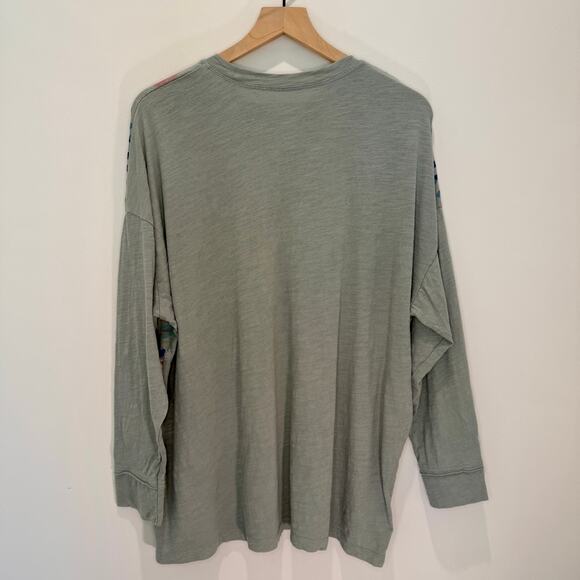 Natural Life Oversized Boho Floral Tunic Top – One Size – 100% Cotton - Picture 8 of 8